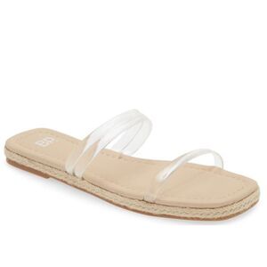 Viola Braided Slide Sandal Womens Size 9.5 Braided Detail Slip On Flats